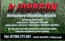 D Johnson Horticultural Machinery Repairs logo